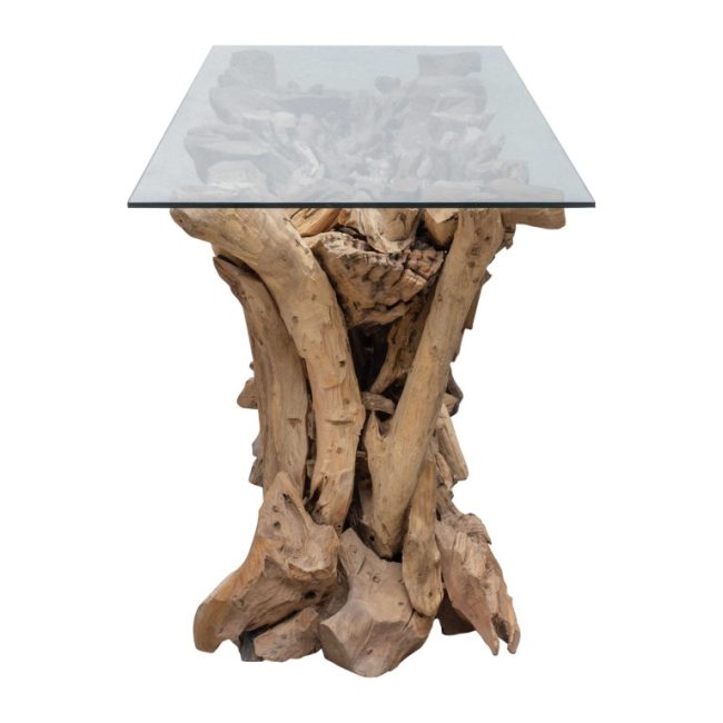 TEAK ROOT CONSOLE TABLE - Image 4