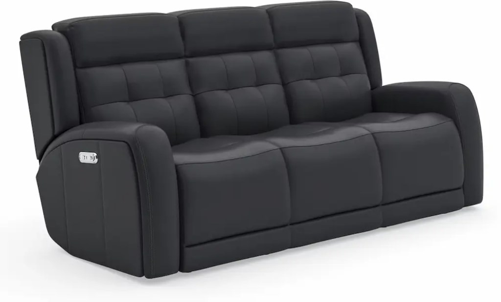 GRANT P2 RECLINING SOFA BLUE - Image 2