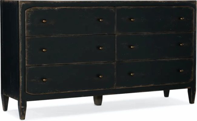 CIAO BELLA BLACK BEDROOM SET - Image 6
