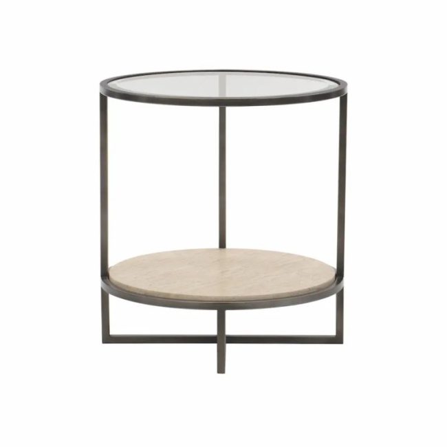 HARLOW ROUND CHAIRSIDE TABLE
