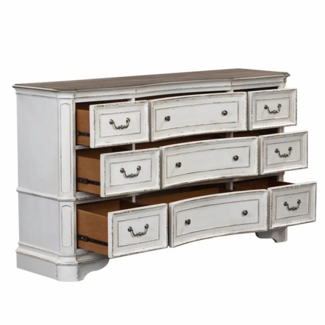 KIRWIN NINE DRAWER DRESSER - Image 5