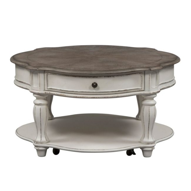 KIRWIN ROUND COCKTAIL TABLE - Image 2