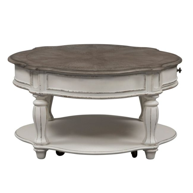 KIRWIN ROUND COCKTAIL TABLE - Image 3