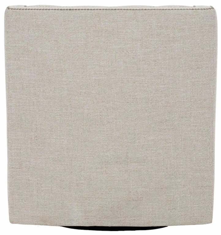 CANDACE LINEN SWIVEL CHAIR - Image 4