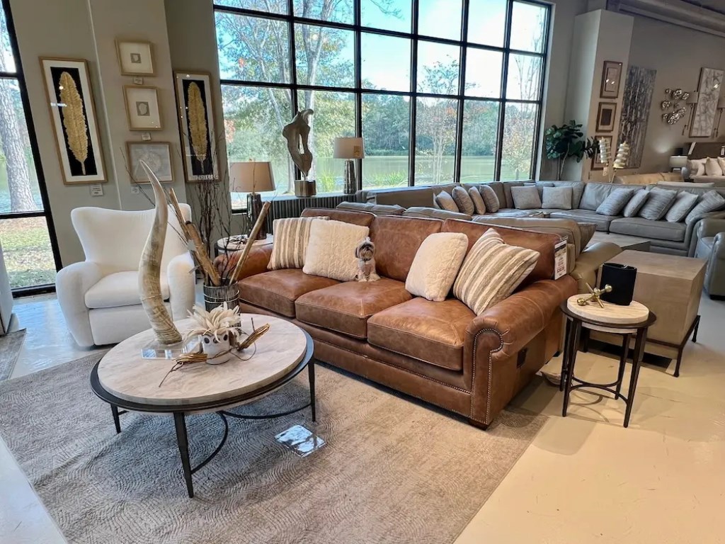 GRANDVIEW BROWN SOFA