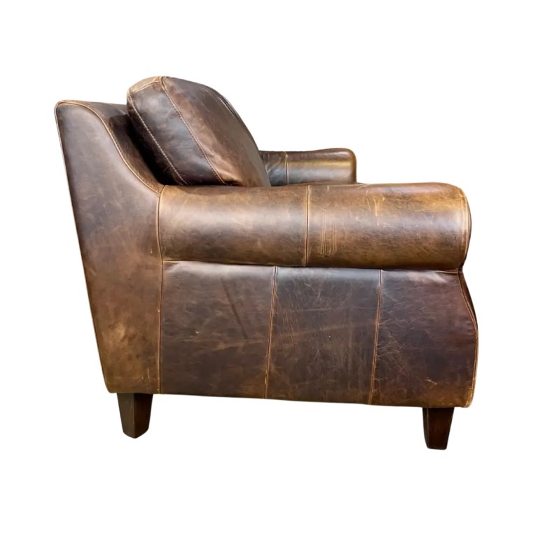 MONTEFIORE LEATHER SOFA - Image 4