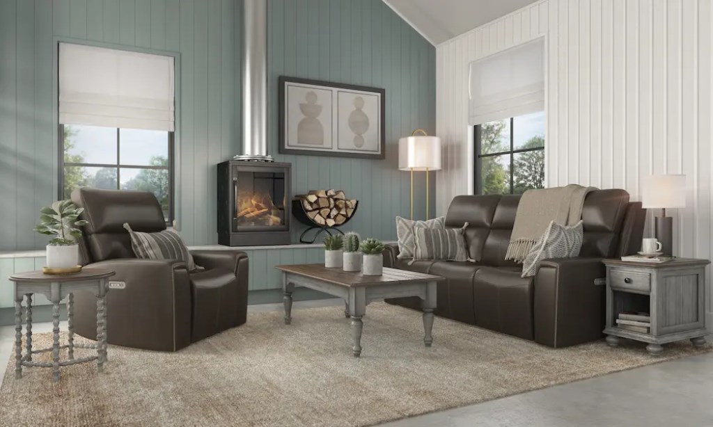 JARVIS P2 DARK BROWN SOFA