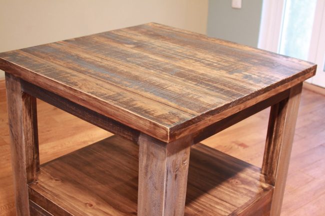 TUSCAN CHAIRSIDE TABLE - Image 2