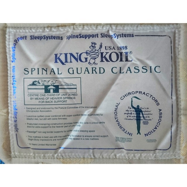 King Koil Spinal Guard Classic Mattress – King